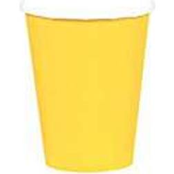 Amscan Paper Cup Sunshine Yellow 8-pack