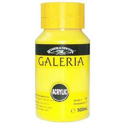 Winsor & Newton Acrylic Paint Galeria Yellow 500ml