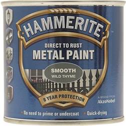 Hammerite Direct to Rust Smooth Effect Metal Paint Grey 0.75L