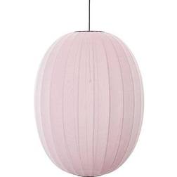 Made by Hand Knit-White Oval Pendant Lamp ∅ 65cm