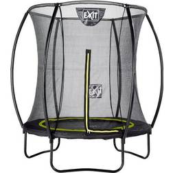 Exit Toys Cama elástica Silhouette redonda rosa 183 cm