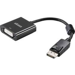 Akasa Active DVI-DisplayPort M-F 0.2m