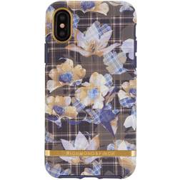 Richmond & Finch Floral Checked iPhone X/Xs Cover