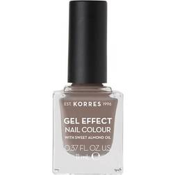 Korres Sweet Almond Gel Effect Nail Colour #95 Stone Grey 11ml