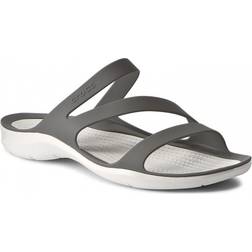 Crocs Swiftwater Sandal - Smoke/White