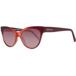 United Colors of Benetton Gafas de Sol BE998S04 Unisex Red