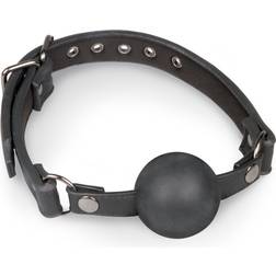 Easytoys Ball gag con grande palla in silicone Nero