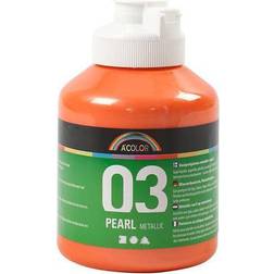 A Color Acrylic Paint Pearl Metallic 03 Orange 500ml