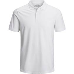 Jack & Jones Classic Polo Shirt - White/White