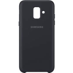 Samsung Funda Dual Layer Cover Negro Para A6