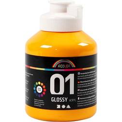 A Color Acrylic Paint Glossy 01 Yellow 500ml