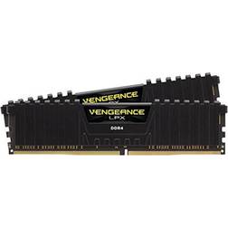 Corsair 16GB (2 x 8GB) Vengeance LPX, DDR4 2933MHz, CL16, 1.35V, musta
