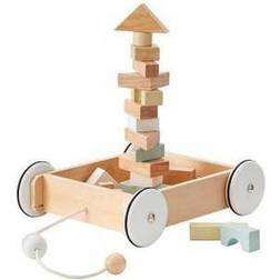 Kids Concept Vagn med Klossar