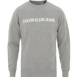 Calvin Klein Logo Sweatshirt - Grey Heather