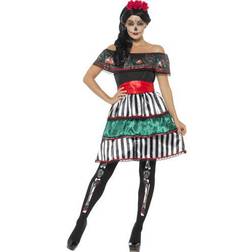 Smiffys Day of the Dead Senorita Doll Costume