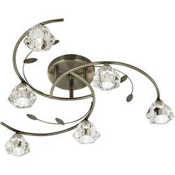 Searchlight Electric Sierra Ceiling Flush Light ∅ 61cm