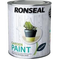 Ronseal Garden Vernice per Legno Nero 0.25L