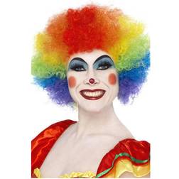 Smiffys Rainbow Crazy Clown Wig