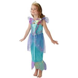 Rubies Disney Prinsessan Ariel Deluxe Klänning Utklädningskläder