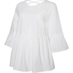 Mamalicious Camisa Circunstancia MLLIVA Blanco Brillante