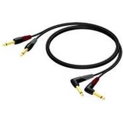 Procab Classic 2x6.3mm-2x6.3mm Angled 10m