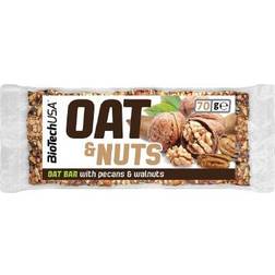 BioTechUSA Oat & Nuts Bar Pecan & Walnut 70g