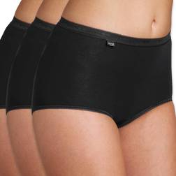 Sloggi Culotte Taille Haute Noir