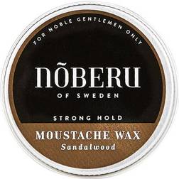 Nõberu of Sweden Moustache Wax Strong Hold Sandalwood 30ml