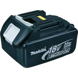 Makita Batteries 18V 3Ah Li-ion avec témoin de charge Noir