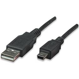 Manhattan Hi-Speed USB A-USB Mini-B 2.0 4.5m