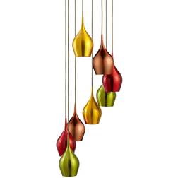 Searchlight Electric Vibrant Pendant Lamp 35.5cm