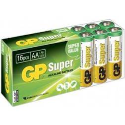 GP Batteries 16-pack AA Alkaline LR06