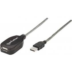 Manhattan Hi-Speed USB A-USB A 2.0 5m