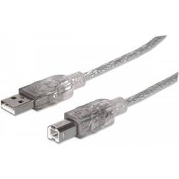 Manhattan Hi-Speed USB A-USB B 2.0 5.9ft