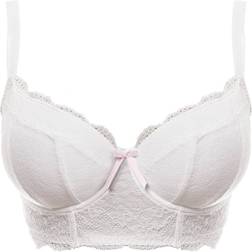 Freya Fancies Longline Bra - White