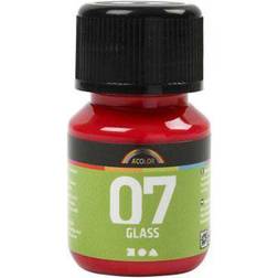 A Color Glass Paint 07 Red 30ml