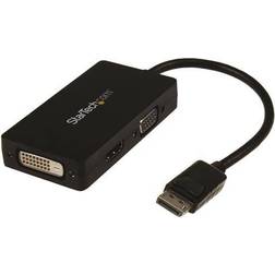 StarTech 3-in-1 DisplayPort - VGA/DVI/HDMI 0.9ft