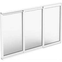 Halle Primo GZVHHISF3H Aluminium Skjutfönster 2-glasfönster 291x119cm