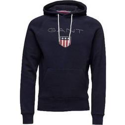 Gant Shield Sweat Hoodie - Evening Blue