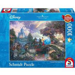 Schmidt Spiele Thomas Kinkade Disney Cinderella 1000 Bitar