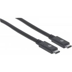 Manhattan SuperSpeed USB C-USB C 3.0 6.6ft
