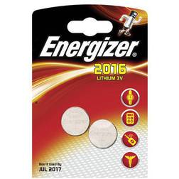 Energizer 2 piles Lithium CR2016