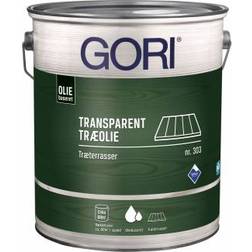 Gori 303 Transparent Træolie Sort 5L