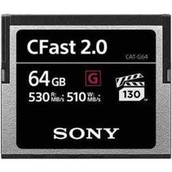 Sony G Series CFast 2.0 530/510MB/s 64GB