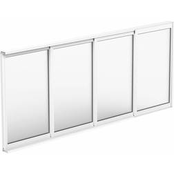 Halle Primo GZVHHISF4E Aluminium Skjutfönster 2-glasfönster 332.5x119cm