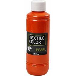 Textile Color Paint Pearl Orange 250ml