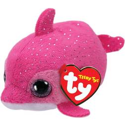 TY Teeny Floater Pink Dolphin 10cm