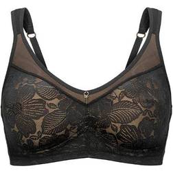 Abecita Jenny Soft Power Bra - Black/Gold