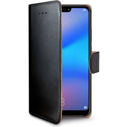 Celly Etui Portefeuille Wally pour Huawei P20 Lite Noir