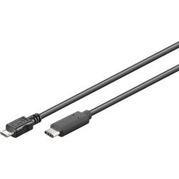 Goobay 2.0 USB C - USB Micro-B M-M 0.6m